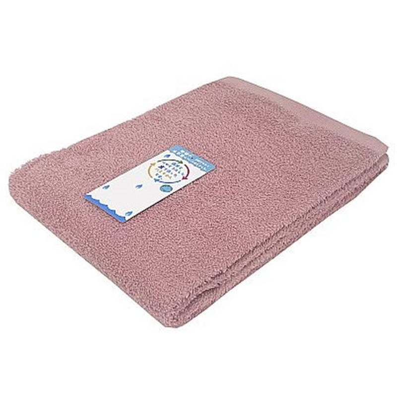 林 バスタオル テラカラー 60×120cm PINK 10枚入 54-0055-50 1セット(ご注文単位1セット)【直送品】
