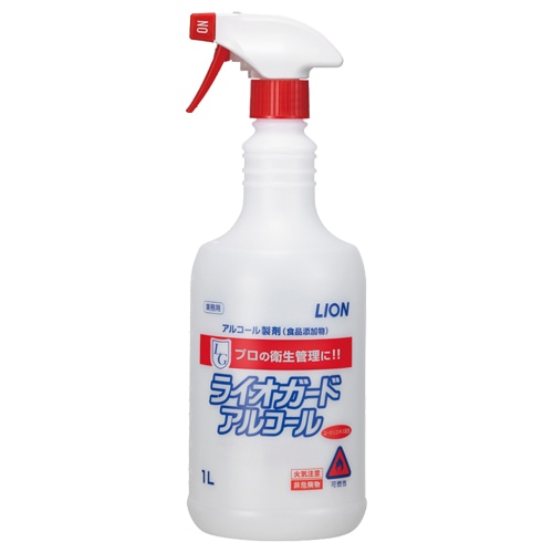 ライオン ライオガードアルコール 本体 1L 1本 ※軽（ご注文単位1本）【直送品】