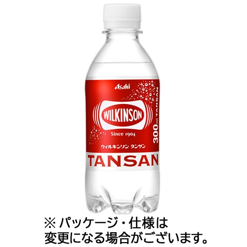 アサヒ飲料 ウィルキンソン タンサン 300ml ペットボトル 48本/箱 ※軽（ご注文単位1箱）【直送品】
