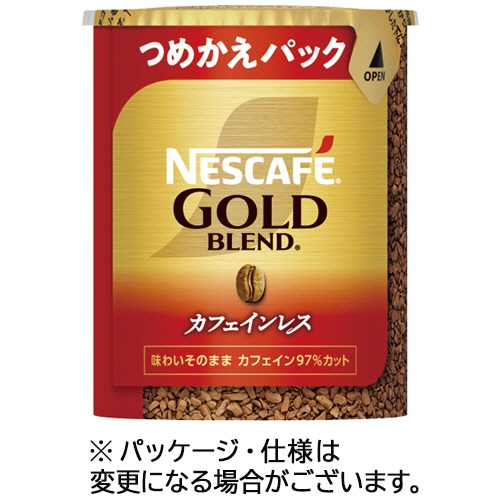 ネスレ ネスカフェ ゴールドブレンド カフェインレス エコ&システムパック 詰替用 60g 1本 ※軽(ご注文単位1本)【直送品】