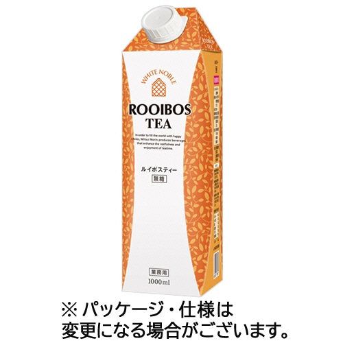 三井農林 ルイボスティー 1000ml 紙パック(口栓付) 6本/箱 ※軽(ご注文単位1箱)【直送品】