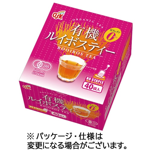 小谷穀粉 OSK 有機ルイボスティー 40個/箱 ※軽(ご注文単位1箱)【直送品】
