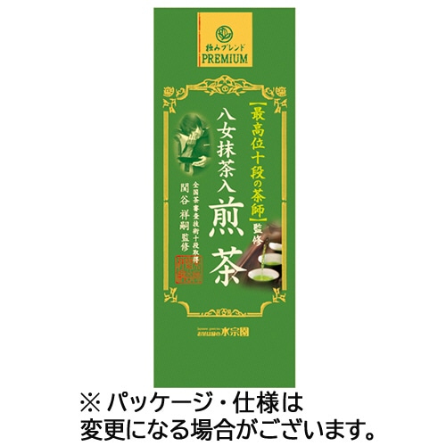 水宗園本舗 茶師が監修する八女抹茶入煎茶 100g 1袋 ※軽(ご注文単位1袋)【直送品】