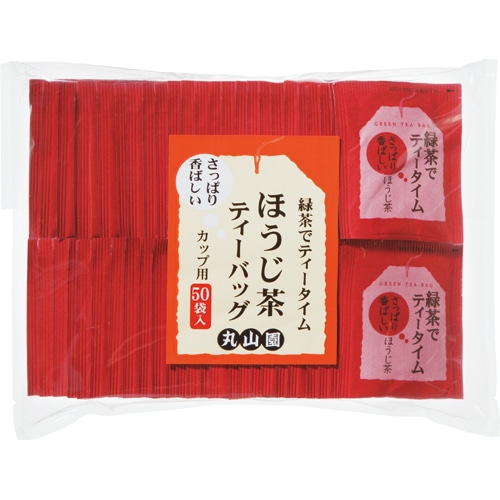丸山園　緑茶でティータイム　ほうじ茶ティーバッグ　1袋（50バッグ）（ご注文単位1袋）【直送品】