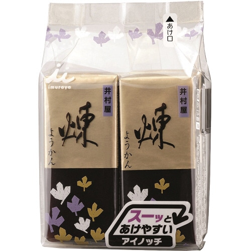 井村屋 ミニようかん 煉 58g/本 1パック(4本)(ご注文単位1パック)【直送品】