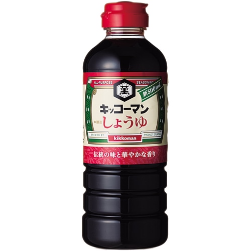キッコーマン こいくちしょうゆ 500ml 1本(ご注文単位1本)【直送品】