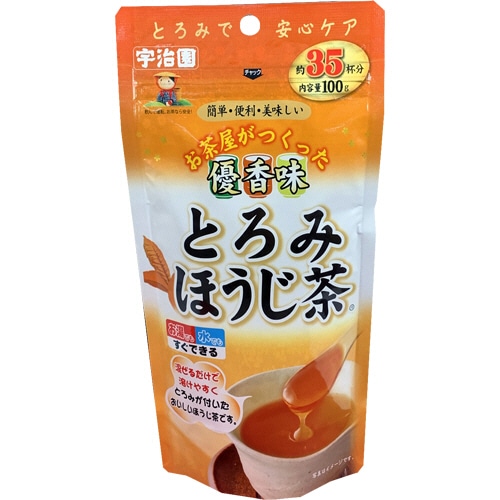 宇治園 とろみほうじ茶 100g 1パック(ご注文単位1パック)【直送品】