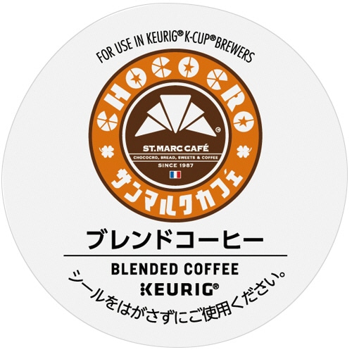 キューリグ Kカップ専用カートリッジ サンマルクカフェ ブレンドコーヒー 1箱(12杯)(ご注文単位1箱)【直送品】