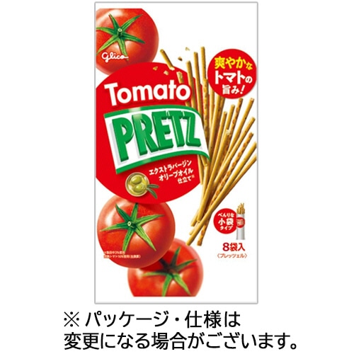 江崎グリコ　トマトプリッツ　1パック（8袋）（ご注文単位1パック）【直送品】