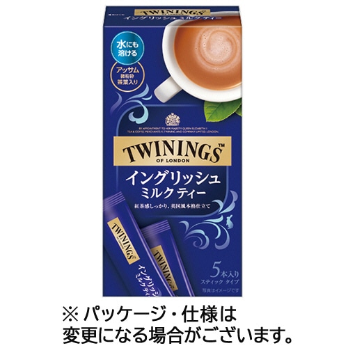 片岡物産　トワイニング　イングリッシュミルクティー　スティック　1箱（5本）（ご注文単位1箱）【直送品】