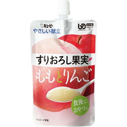 キユーピー やさしい献立 すりおろし果実 ももとりんご 100g Y4-12 1セット(32パック)(ご注文単位1セット)【直送品】