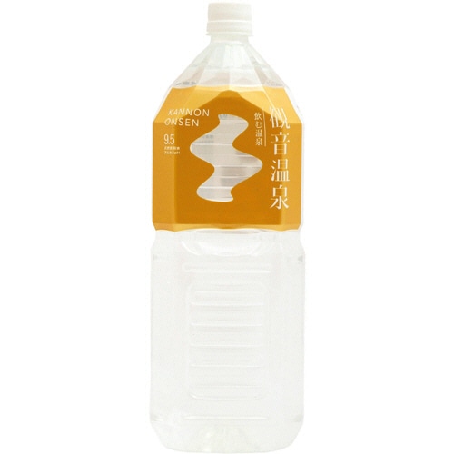観音温泉　飲む温泉　観音温泉　2L　ペットボトル　1ケース（6本）（ご注文単位1ケース）【直送品】