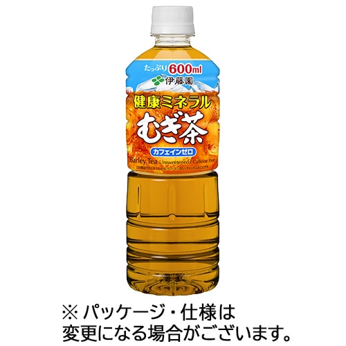伊藤園 健康ミネラルむぎ茶 600ml ペットボトル 1ケース(24本)(ご注文単位1ケース)【直送品】