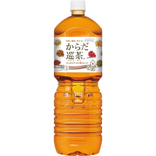 コカ・コーラ からだ巡茶 2L ペットボトル 1ケース(6本)(ご注文単位1ケース)【直送品】