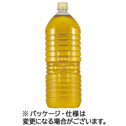 伊藤園 おーいお茶 濃い茶 ラベルレス 2L ペットボトル 1セット(18本:9本×2ケース)(ご注文単位1セット)【直送品】