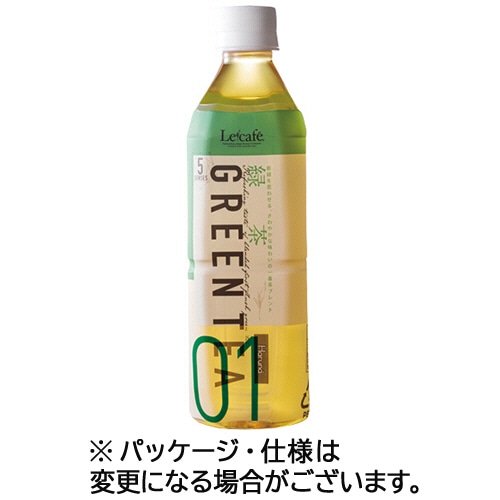 ハルナプロデュース ルカフェ 緑茶 500ml ペットボトル 1ケース(24本)(ご注文単位1ケース)【直送品】
