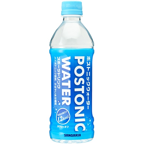 サンガリア　ポストニックウォーター　500ml　ペットボトル　1セット（48本：24本×2ケース）（ご注文単位1セット）【直送品】