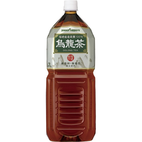 ポッカサッポロ 烏龍茶 2L ペットボトル 1ケース(6本)(ご注文単位1ケース)【直送品】