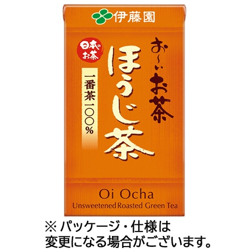 伊藤園 おーいお茶 ほうじ茶 125ml 紙パック 1セット(72本:18本×4ケース)(ご注文単位1セット)【直送品】