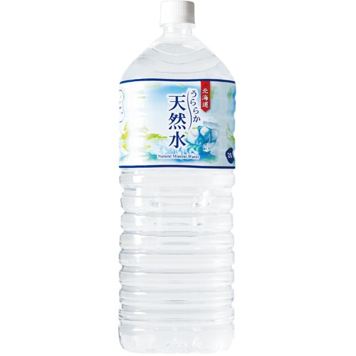 富永貿易 神戸居留地 北海道 うららか天然水 2L ペットボトル 1セット(24本:6本×4ケース)(ご注文単位1セット)【直送品】