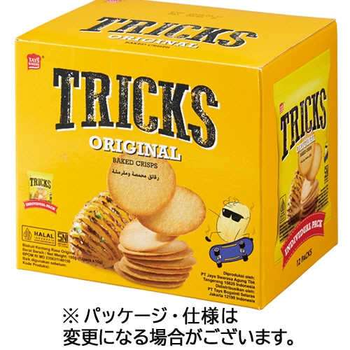ドーバーフィールド ファーイースト トリックス ベイクドチップス オリジナル味 15g/袋 1箱(12袋)/個※軽（ご注文単位1個）【直送品】