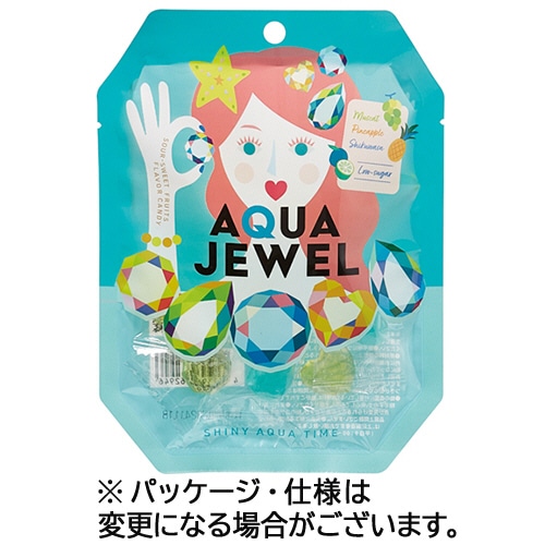野州たかむら 宝石型キャンディ AQUA JEWEL アクア ジュエル 40g /パック※軽（ご注文単位1パック）【直送品】