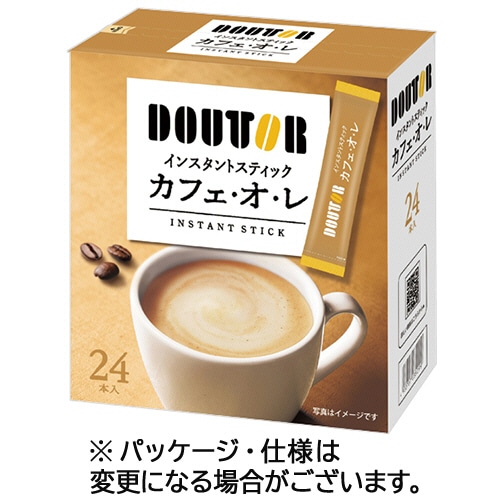 ドトールコーヒー インスタントスティック カフェ・オ・レ (24本) ※軽(ご注文単位1パック)【直送品】