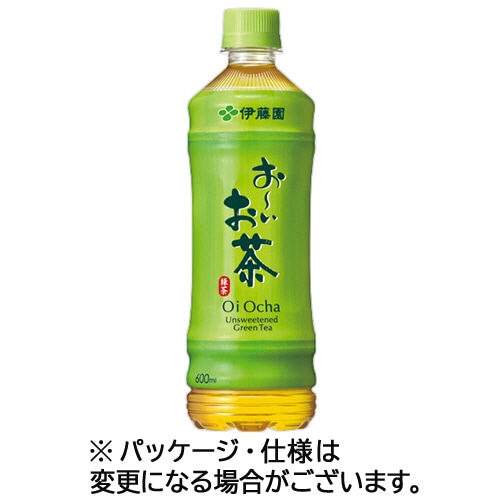 伊藤園 おーいお茶 緑茶 600mL ペットボトル 1セット(48本:24本×2ケース) ※軽(ご注文単位1セット)【直送品】