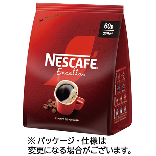 ネスレ ネスカフェ エクセラ 詰替用 60g 1セット(3袋) ※軽（ご注文単位1セット）【直送品】