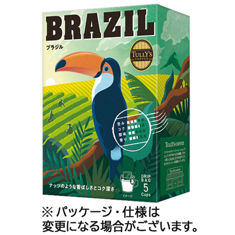 伊藤園 タリーズコーヒー ドリップコーヒー ブラジル 15袋/セット ※軽（ご注文単位1セット）【直送品】
