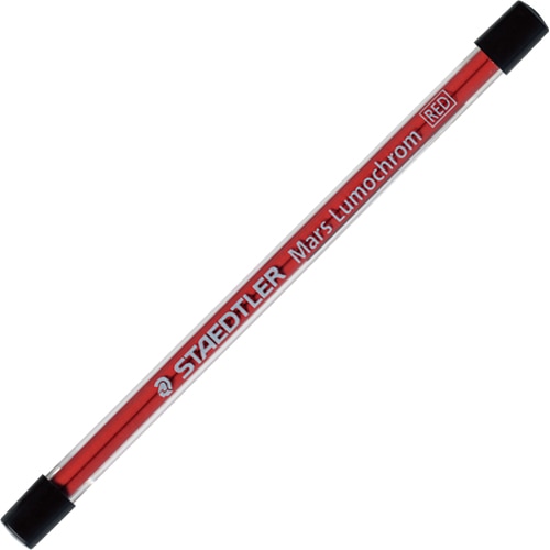 ステッドラー 2mmシャープ 芯ホルダー替芯 レッド 204 E4-2 4本/箱(ご注文単位1箱)【直送品】