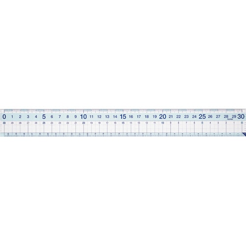 レイメイ藤井 先生おすすめ直定規(すべり止め加工付) 30cm APJ257 1個（ご注文単位1個）【直送品】
