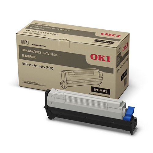 OKI EPトナーカートリッジ(小) イメージドラム・トナーカートリッジ一体型 EPC-M3C3 1個(ご注文単位1個)【直送品】