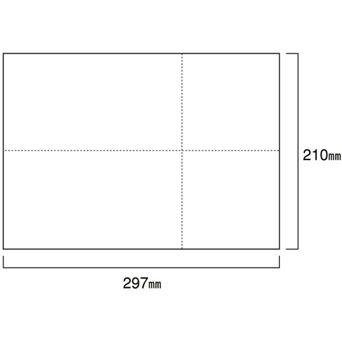 トッパンエッジ EIAJ標準納品書 A4ヨコ 白紙 EIAJ-02 2000枚/箱（ご注文単位1箱）【直送品】