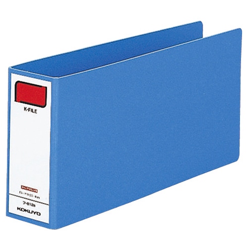 コクヨ 統一伝票用Kファイル(ターンアラウンド用) T5×Y11 400枚収容 40mmとじ 背幅52mm 青 フ-812B 1冊(ご注文単位1冊)【直送品】