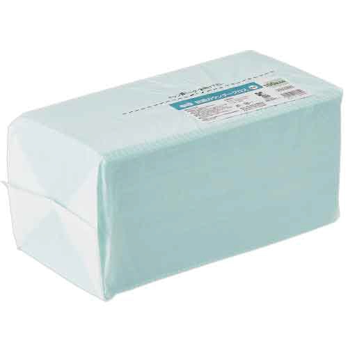 TANOSEE 抗菌カウンタークロス グリーン 100枚 6袋/セット（ご注文単位1セット）【直送品】