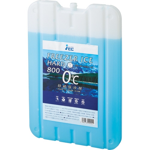 アイスジャパン 保冷剤 フリーザーアイスハード 約800g FIH-18H 1個（ご注文単位1個）【直送品】