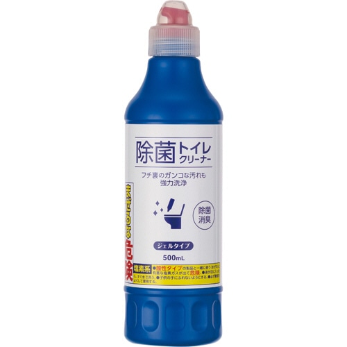 ミツエイ 除菌トイレクリーナー 本体 500ml 24本/セット（ご注文単位1セット）【直送品】