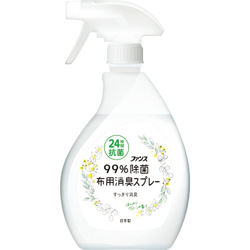 第一石鹸 ファンス 布用消臭スプレー 99%除菌 ほんのりグリーンの香り 本体 380ml 1本(ご注文単位1本)【直送品】