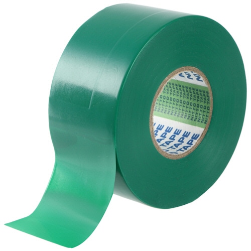 ニトムズ ビニルテープ No.21 幅広 38mm×20m 緑 J3413 1巻(ご注文単位1巻)【直送品】