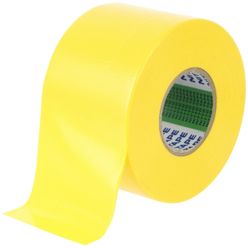 ニトムズ ビニルテープ No.21 幅広 50mm×20m 黄 J3422 1巻(ご注文単位1巻)【直送品】