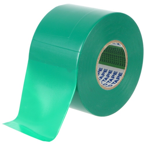 ニトムズ ビニルテープ No.21 幅広 50mm×20m 緑 J3423 1巻(ご注文単位1巻)【直送品】