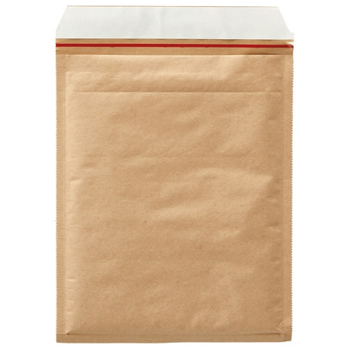 TANOSEE クッション封筒 CD/DVD2枚組用 内寸210×270mm 茶 150枚 2個/箱（ご注文単位1箱）【直送品】