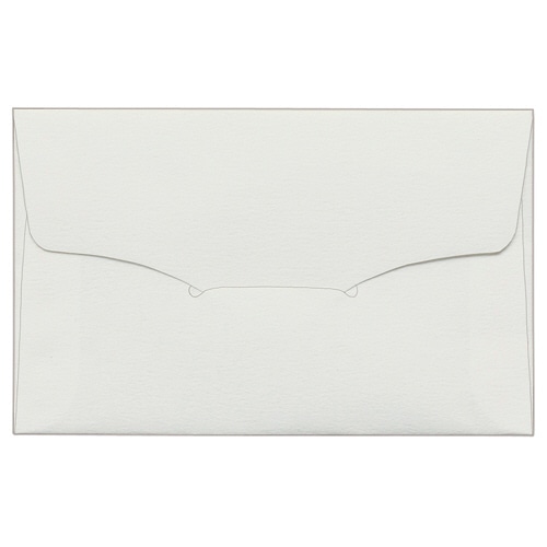TANOSEE 名刺型封筒 112×70mm タント 116.3g 10枚/袋(ご注文単位1袋)【直送品】