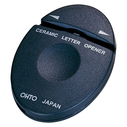 オート セラミックレターオープナー 黒 CLO-A-BK 1個(ご注文単位1個)【直送品】