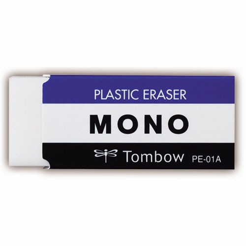 トンボ鉛筆 消しゴム モノPE01 PE-01A 1個(ご注文単位1個)【直送品】