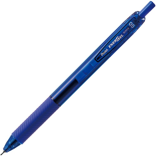 ぺんてる ゲルインキボールペン エナージェルエス 0.5mm 青 BLN125-C 1本（ご注文単位1本）【直送品】