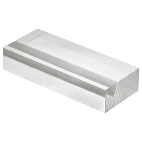 光 透明アクリルカード立て W50×D20×H10mm A592-1-6 6個/袋(ご注文単位1袋)【直送品】