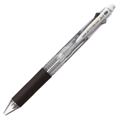 三菱鉛筆 多機能ペン ジェットストリーム3&1 0.7mm (軸色:透明) MSXE460007.T 1本(ご注文単位1本)【直送品】