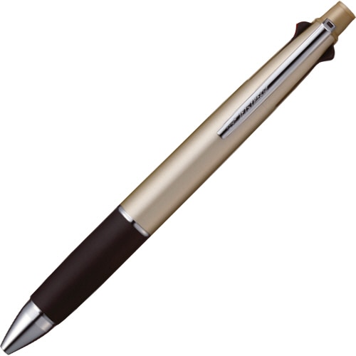 三菱鉛筆 多機能ペン ジェットストリーム4&1 0.38mm (軸色:シャンパンゴールド) MSXE510003825 1本(ご注文単位1本)【直送品】